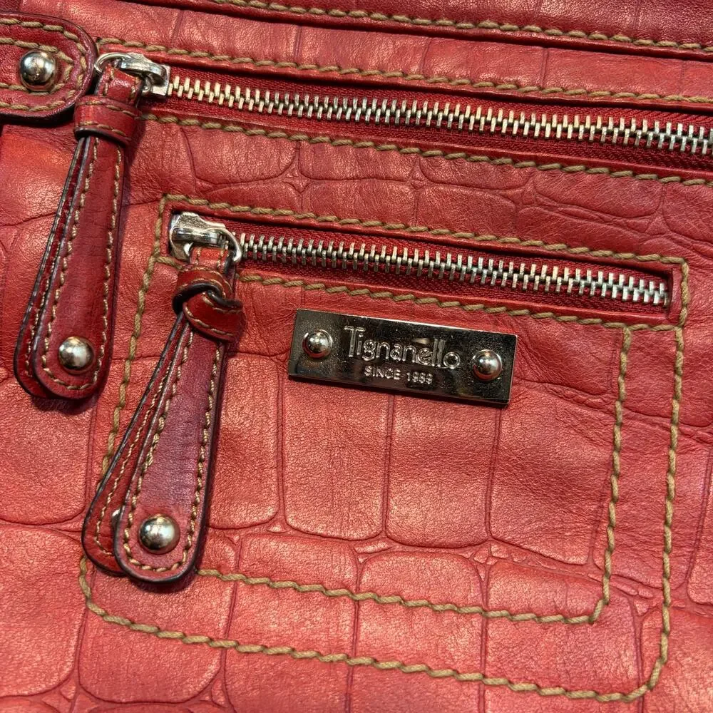 Tignanello red leather